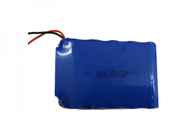 36V 2000mAh 18650 cylindrical lithium battery