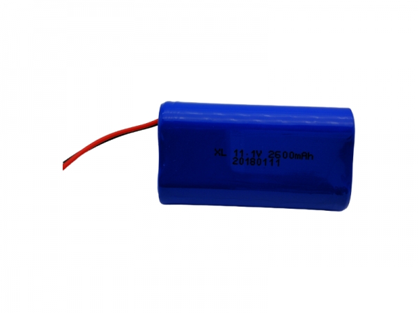 11.1V 2600mAh 18650 cylindrical lithium battery