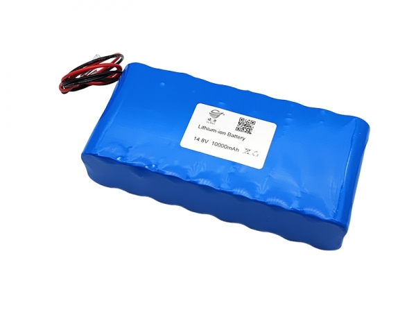 14.8V 10000mAh cylindrical lithium battery | 18650 4S4P