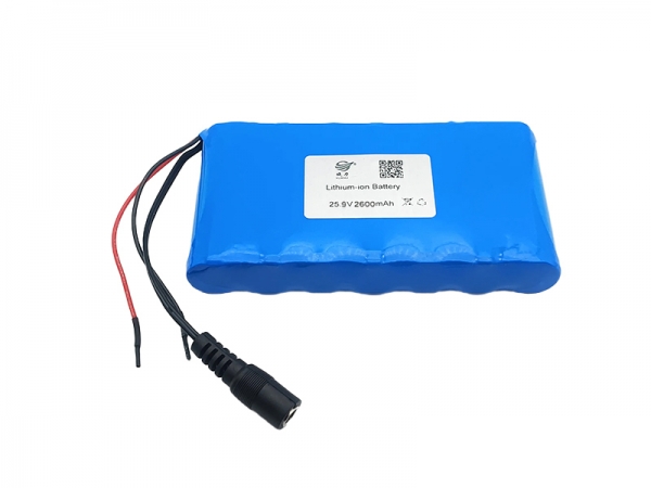 25.9V 2600mAh cylindrical lithium battery | 18650 lithium battery